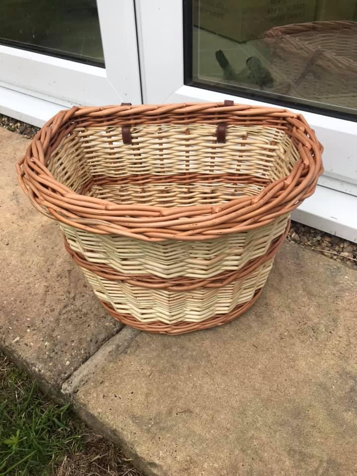 D Shape Cycle Basket